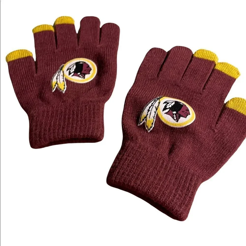 Washington Redskins Kids Gloves Original Indian Logo